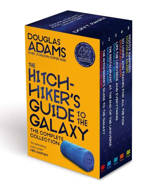 Douglas Adams: The Hitchhiker Trilogy, Buch