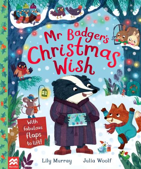 Lily Murray: Mr Badger's Christmas Wish, Buch