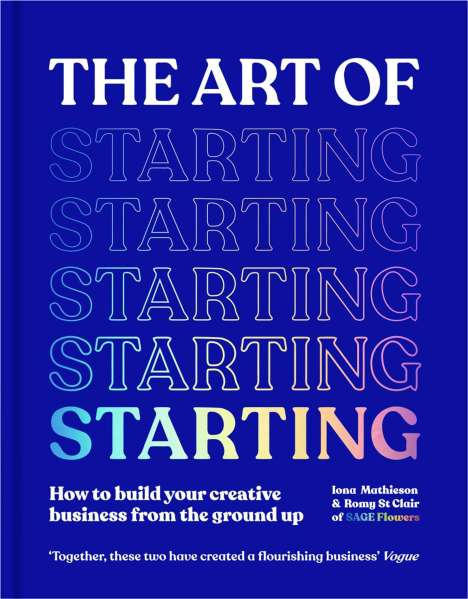 Iona Mathieson: The Art of Starting, Buch