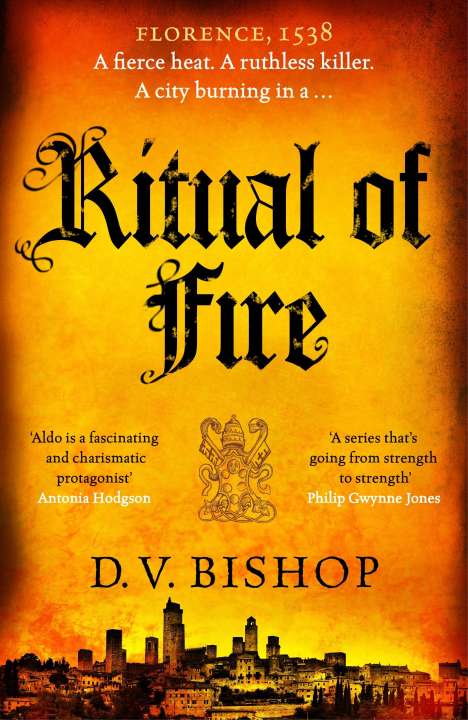D. V. Bishop: Ritual of Fire, Buch
