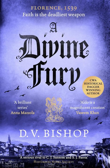 D V Bishop: A Divine Fury, Buch