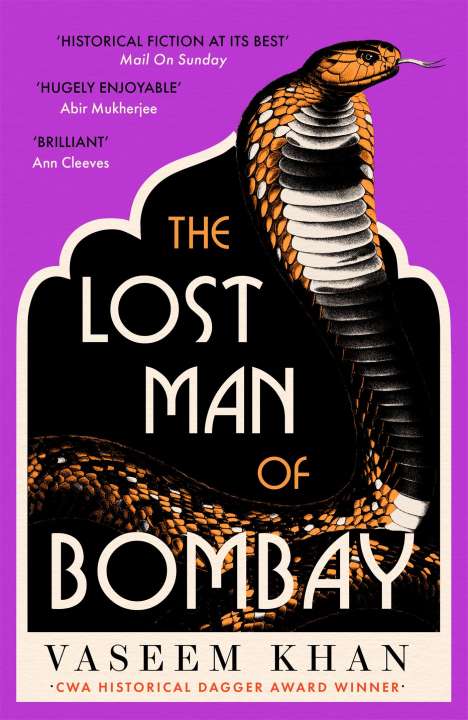 Vaseem Khan: The Lost Man of Bombay, Buch