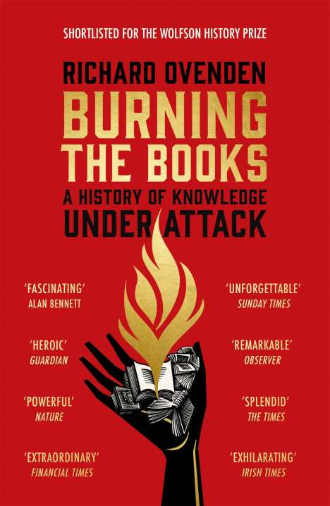 Richard Ovenden: Burning the Books, Buch