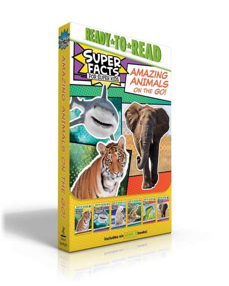 Various: Amazing Animals on the Go! (Boxed Set): Tigers Can't Purr!; Sharks Can't Smile!; Polar Bear Fur Isn't White!; Alligators and Crocodiles Can't Chew!; S, Buch