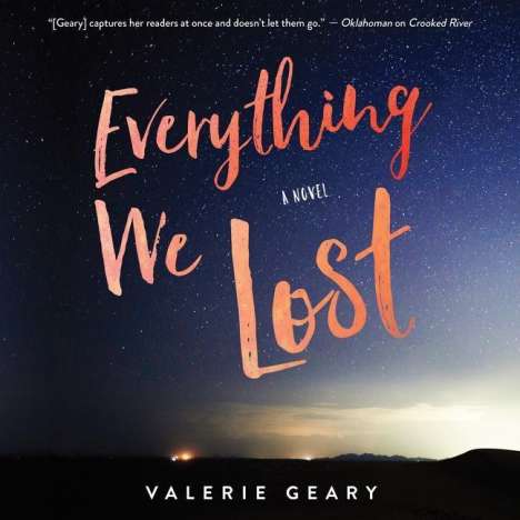 Valerie Geary: Everything We Lost, MP3-CD