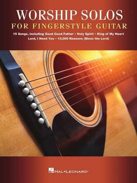 Worship Solos for Fingerstyle Guitar, Buch