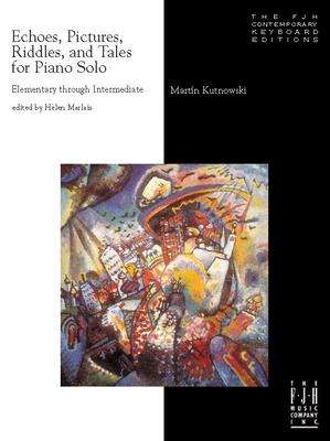 Echoes, Pictures, Riddles, and Tales for Piano Solo, Buch