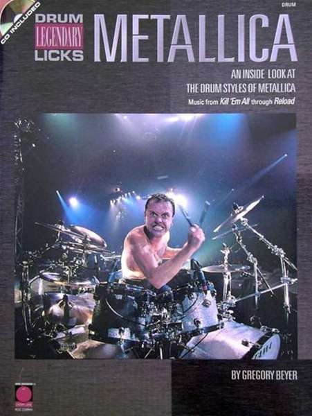 Metallica: Legendary Drum Licks, Noten