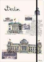Berlin City Journal, Notizbuch, groß, Buch