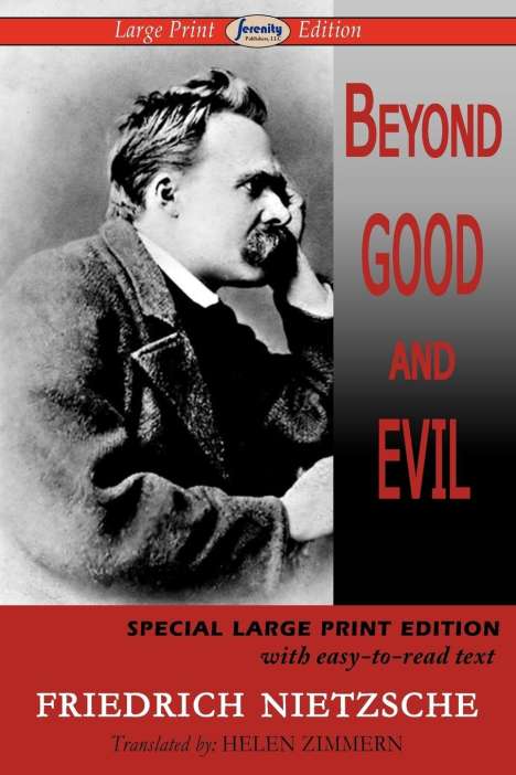 Friedrich Nietzsche (1844-1900): Beyond Good and Evil (Large Print Edition), Buch