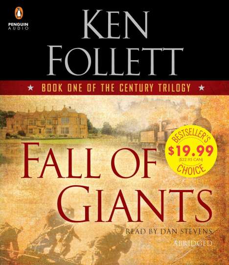 Ken Follett: Fall of Giants: Book One of the Century Trilogy, CD