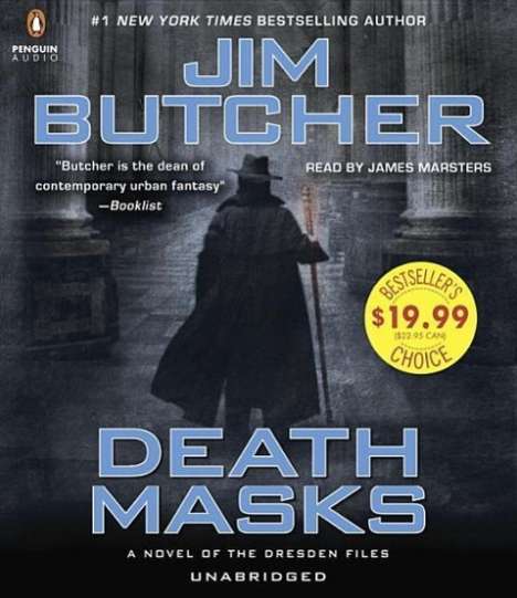 Jim Butcher: Death Masks, CD