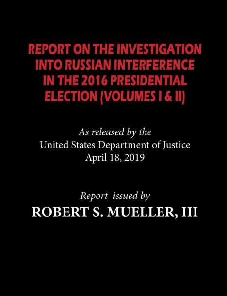 Robert S. Mueller: The Mueller Report, Buch