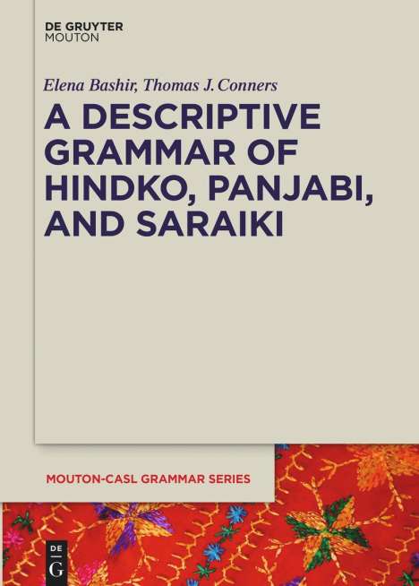Elena Bashir: A Descriptive Grammar of Hindko, Panjabi, and Saraiki, Buch
