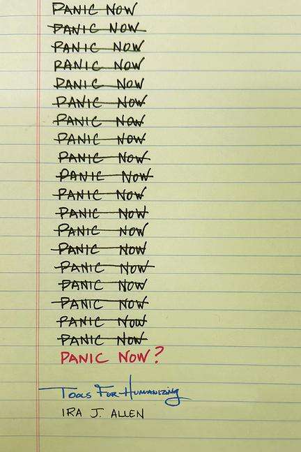 Ira Allen: Panic Now?, Buch
