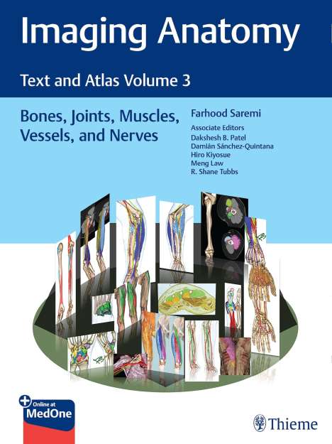 Farhood Saremi: Imaging Anatomy: Text and Atlas Volume 3, 1 Buch und 1 Diverse