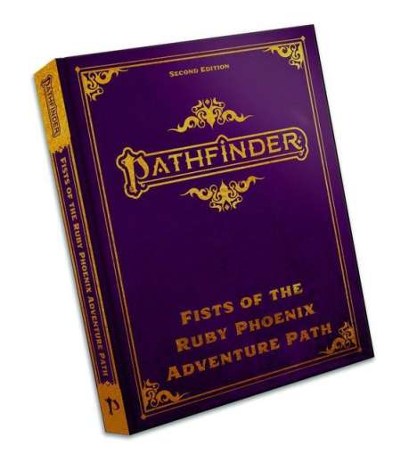 David N. Ross: Pathfinder Fists of the Ruby Phoenix Adventure Path Special Edition (P2), Buch