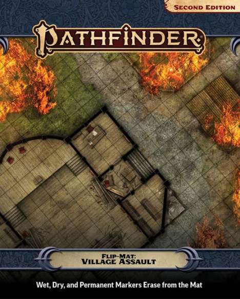 Jason Engle: Pathfinder Flip-Mat: Village Assault, Buch