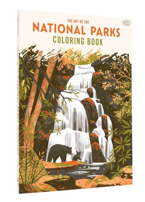 Fifty-Nine Parks: Fifty-Nine Parks: Art of the National Parks: Coloring Book (, Buch