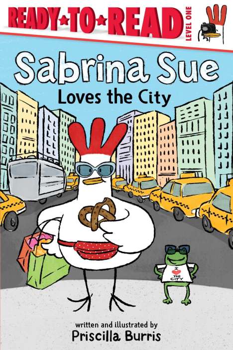 Priscilla Burris: Sabrina Sue Loves the City, Buch