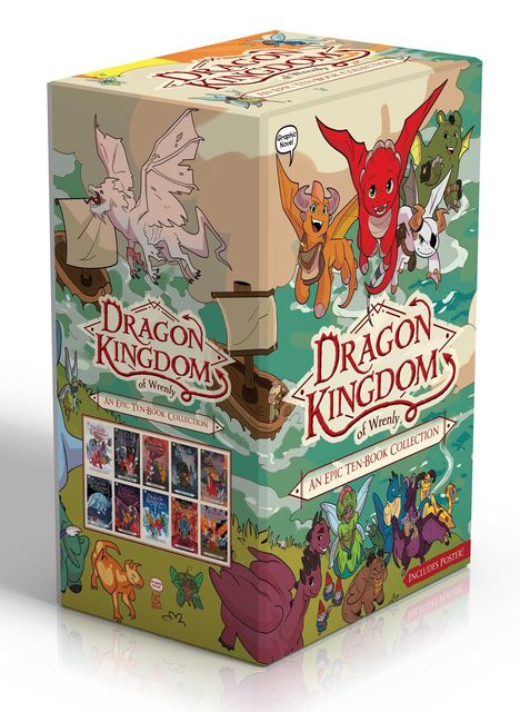 Jordan Quinn: Dragon Kingdom of Wrenly An Epic Ten-Book Collection (Includes Poster!) (Boxed Set), Buch