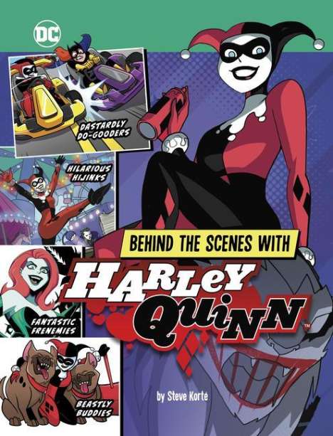 Steve Korté: Behind the Scenes with Harley Quinn, Buch