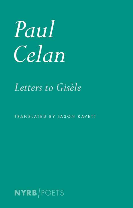Paul Celan: Letters to Gisèle, Buch