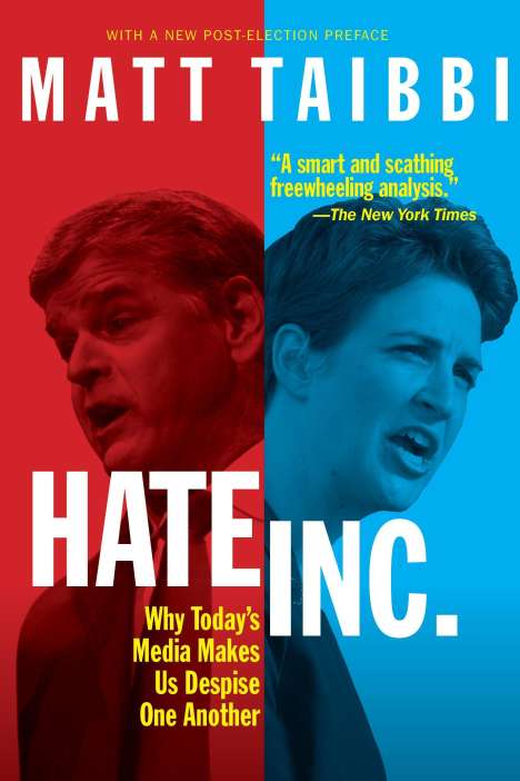 Matt Taibbi: Hate, Inc., Buch