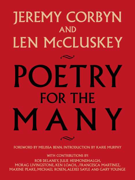 Jeremy Corbyn: Poetry for the Many: An Anthology, Buch