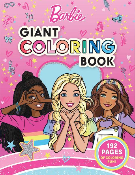 Mattel: Barbie: Giant Coloring Book, Buch