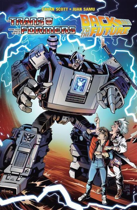 Cavan Scott: Transformers/Back To The Futur, Buch