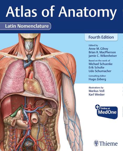 Anne M. Gilroy: Atlas of Anatomy, Latin Nomenclature + Online at MedOne, Buch