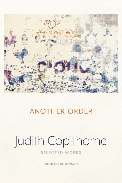 Judith Copithorne: Another Order, Buch
