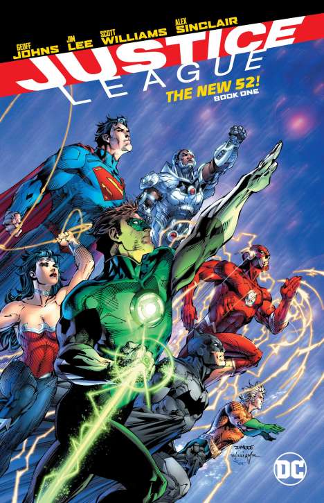 Geoff Johns: Justice League: The New 52 Book One, Buch