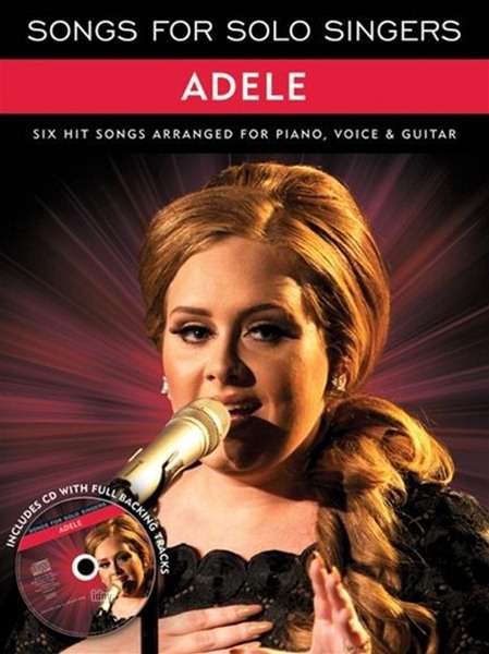 Songs for Solo Singers - Adele, w. Audio-CD, Noten