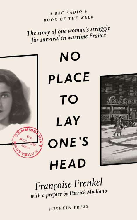 Francoise Frenkel: No Place to Lay One's Head, Buch