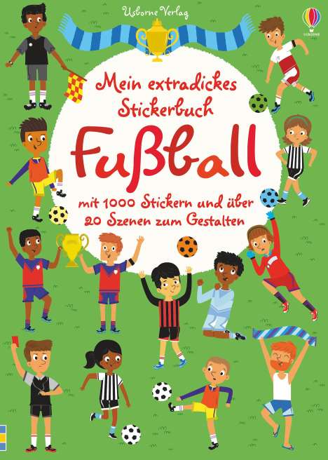 Fiona Watt: Mein extradickes Stickerbuch: Fußball, Buch