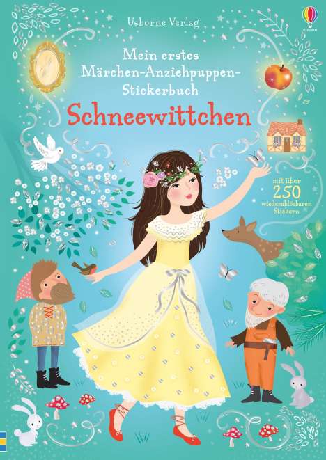 Fiona Watt: Mein erstes Märchen-Anziehpuppen-Stickerbuch: Schneewittchen, Buch