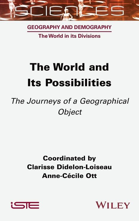 "GEOGRAPHY AND DEMOGRAPHY: The World and Its Possibilities" steht groß im Zentrum. Unten zwei Verlagslogos.