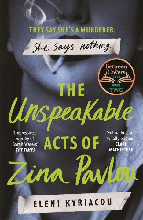 Eleni Kyriacou: The Unspeakable Acts of Zina Pavlou, Buch
