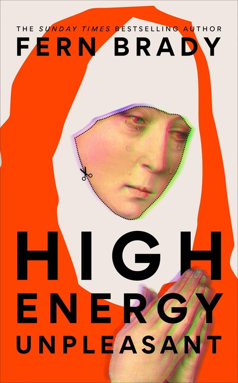 "High Energy Unpleasant. Mary must do three things: 1. Leave home 2. Leave husband 3. Take psilocybin. Fern Brady." Text auf grünem Hintergrund.