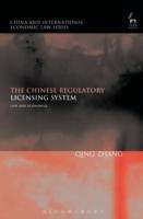 Qing Zhang: The Chinese Regulatory Licensing System, Buch