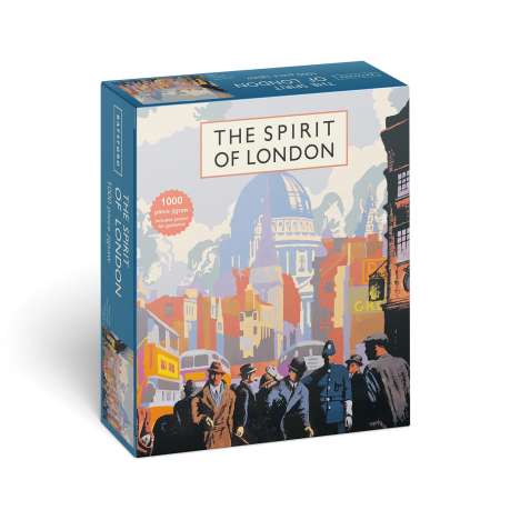 Batsford Books: The Spirit of London Jigsaw, Buch