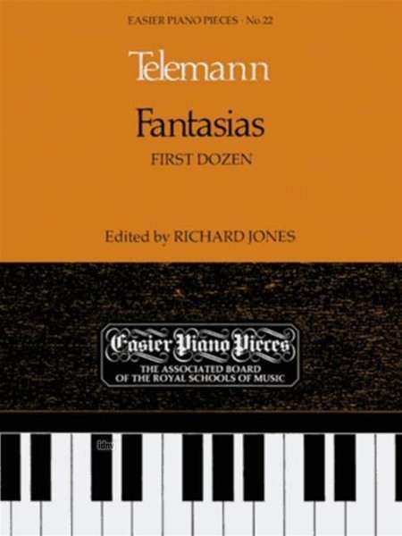Georg Philipp Telemann: Fantasias-(First Dozen), Noten