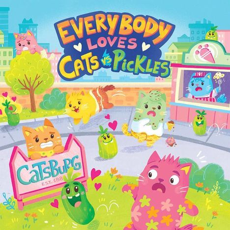 Darren Farrel: Everybody Loves Cats vs Pickles, Buch