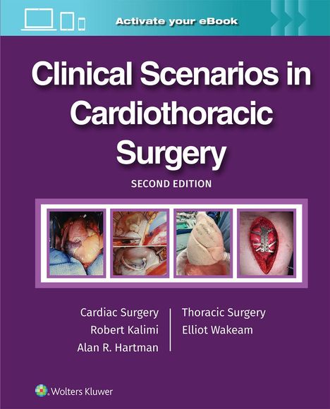 „Clinical Scenarios in Cardiothoracic Surgery“, 2. Auflage. Bilder von chirurgischen Eingriffen. Wolters Kluwer.