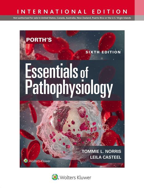"Essentials of Pathophysiology", sechste Ausgabe, von Tommie L. Norris und Leila Casteel. Illustration von Blutzellen.