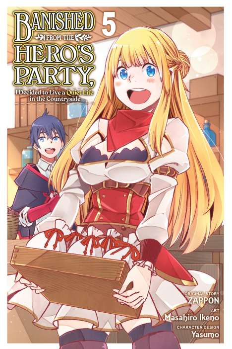 Zappon: Banished from the Hero's Party, I Decided to Live a Quiet Life in the Countryside, Vol. 5 (manga), Buch