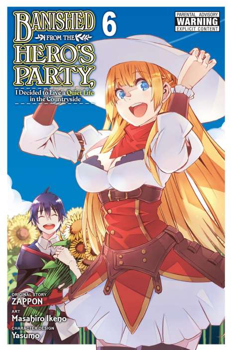 Zappon: Banished from the Hero's Party, I Decided to Live a Quiet Life in the Countryside, Vol. 6 (manga), Buch