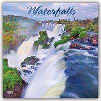 Waterfalls - Wasserfälle 2020 - 18-Monatskalender, Buch